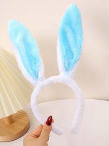 1/2/4pcs- Easter Costume Props, Bunny Ears And Glasses Set, Easter Basket Stuffing - Easter, Birthday Gifts - Unique Bunny Stuffed Gift Ideas, Bunny Ears Headband And Daisy Glasses Set - Multicolor - View 10