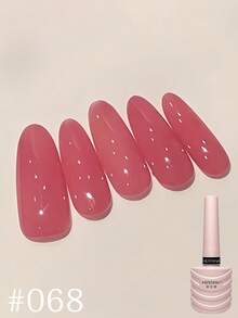 HEFENNA 柔和玫瑰粉色凝胶指甲油套装，光泽滋润，适合女性和女孩，可用于摄影或摄像、旅行、化妆课程以及DIY美甲练习。（1瓶） - 彩色 - 查看 12