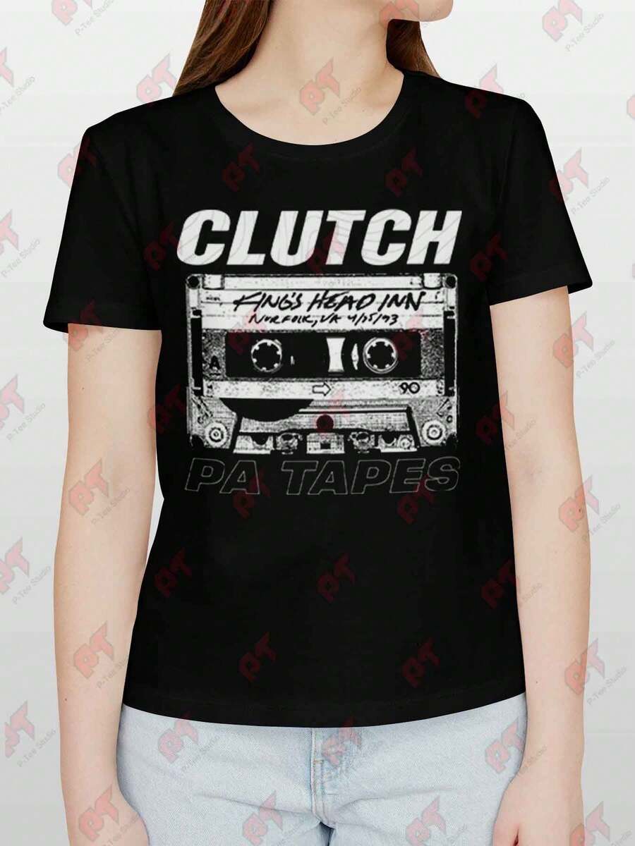 Clutch Concert Tour History Collection T-Shirt - Black - View 1