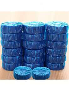 30片/20片/10片/1片装马桶清洁片，自动马桶清洁器，具备除臭和除垢功能，长效马桶清洁片，采用持续释放技术去除顽固污渍 - 混色 - 查看 4