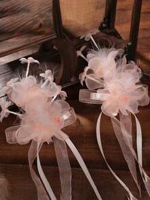 2个珍珠流苏新娘发夹发卡 - 9857雪芽 - 查看 4