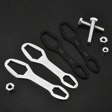多功能梅花扳手，多功能双头可调万能扳手工具套装。加厚扳手本体，可拆卸各种螺母和螺丝。独特的齿形设计。兼容多种螺丝和螺母。 - 多色 - 查看 6