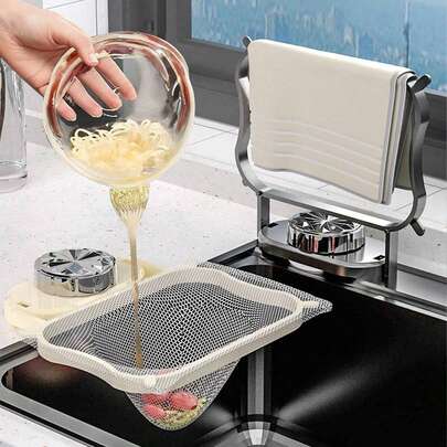 一次性水槽滤网，厨房一次性排水过滤器，用于过滤食物残渣和家用垃圾排水过滤器