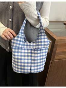 Women's Fashion Versatile Handbag, New Elegant Large Capacity Shoulder Bag For Office And Commute - Multicolor - View 10