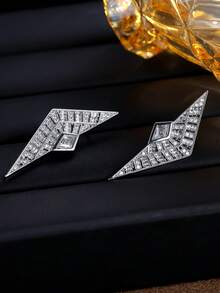 1 Pair Women's Earrings, Fashionable Personalized Elegant Versatile Earrings, Suitable For Women's Daily Wear - Earring - View 3