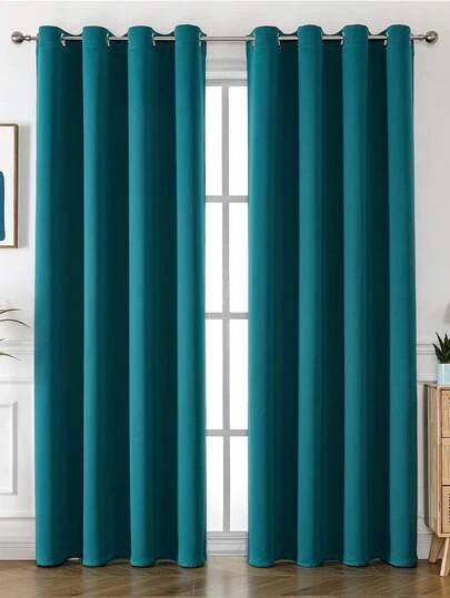 1 Stück verdunkelnder Vorhang mit Ösen, einfarbiger Verdunkelungsvorhang für Schlafzimmer/Wohnzimmer, UV-Schutz, Wärmeisolierung, Verdunkelungsvorhang in Unifarbe