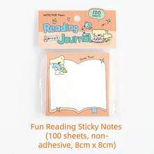 100 Tờ Giấy Ghi Nhớ Hình Hoạt Hình Dễ Thương, Giấy Không Dính, Sổ Nhật Ký, Giấy Ghi Chú Dán Tủ Lạnh, Giấy Ghi Nhớ Hình Động Vật Đáng Yêu, Đồ Dùng Học Tập Cần Thiết - Một cỡ - Xem 13
