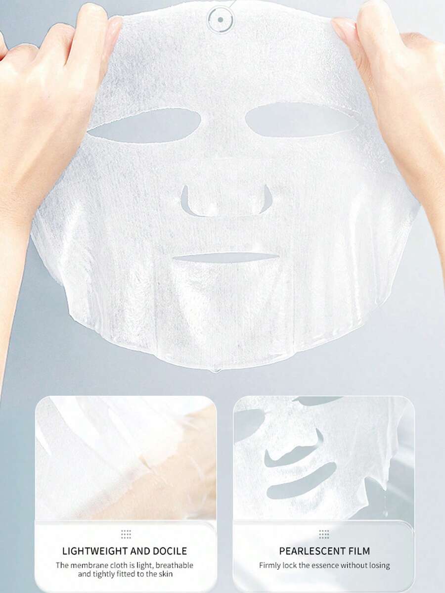 1/5片装保湿紧致面膜，男女通用护肤，独立包装 - 面膜 - 查看 1