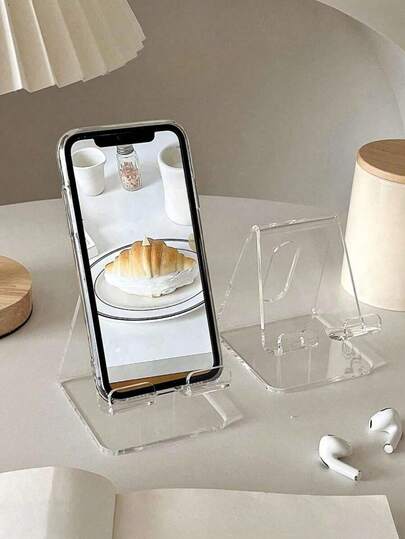 1pc Multi-Piece Desk Phone Holder, Colorful Creative Decor, Convenient Charging, Anti-Slip Design, Suitable For Various Scenarios