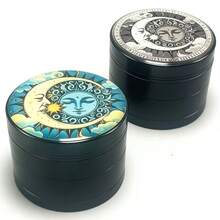 1件金属研磨器，4层筛网研磨器，厨房工具，结构精密 - 彩色 - 查看 1