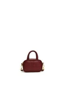 Mini Sized Baseball Bag, Solid Color Printed Mini Bag, Fashionable Small Bag - A - View 14