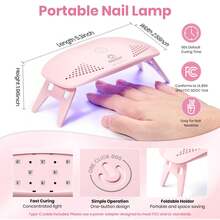 Beetles Gel Nail Polish Kit With U V Light - 80Pcs Color Enchantment 55 Colors Gel Polish Starter Kit - Ánh sáng huyền ảo 6 màu - Xem 6