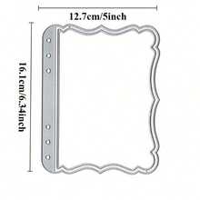1pc Vintage Style Lace Leaf Cutting Mold, No Jam Design Easy To Remove, Essential For Handmade Cards, Envelopes And Notebooks - 233046 - View 3