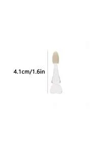 1/5/10pcs Crystal Clear Single-Head Sponge Eyeshadow Brush, Mini Sponge Makeup Brush, Eyeshadow Applicator Makeup Tools - Multicolor - View 6
