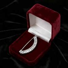 1PC Brooch Jewelry - "INS-Style" Designer New Arrival: Smiling Face Clothing Accent & Charm - Gold/Silver Tones - Ideal For Holiday Parties, Couples, And Thanksgiving Gifts - Multicolor - View 8