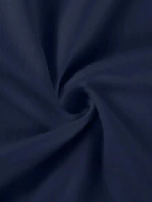 [Disney Official Genuine Authorization] Mickey Mouse And Friends Adult Signature T-Shirts Donald Duck Proto And Goofy Pattern, Short-Sleeved Round Neck Casual Summer Shirt, Machine Washable, Cartoon Design, Comfortable. - Màu xanh hải quân - Xem 4