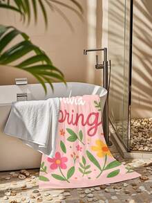 Personalized Children's Beach Towel, Perfect Summer Birthday Gift, Suitable For Various Summer Occasions. Customizable Beach Towel And Accessories, Applicable For Beach, Swimming Pool, Travel, Camping, Yoga And Other Scenarios. - Multicolor - View 5