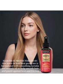 护发喷雾 热保护喷雾，角蛋白柔顺护理，五效合一，令秀发亮泽柔顺，帮助抚平毛躁，抵御热损伤和摩擦。免洗洗发水和护发素二合一产品。 - 1瓶護髮噴霧 - 查看 6