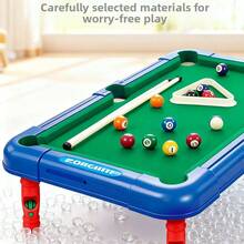 Mini Children's Toy Pool Table, Small Billiard Table, Educational Tabletop Game, Parent-Child Interactive Toy, Develops Thinking And Hands-On Ability - Multicolor - View 7
