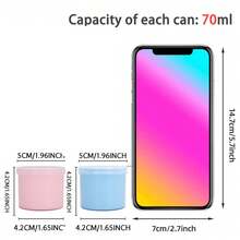 70ml Slime bơ hương kem dâu tây - Slime mềm mịn màu xanh và hồng, thích hợp cho trẻ em, quà tặng lý tưởng cho các bữa tiệc, kèm theo phụ kiện slime vui nhộn, unisex. - Nhiều màu - Xem 4