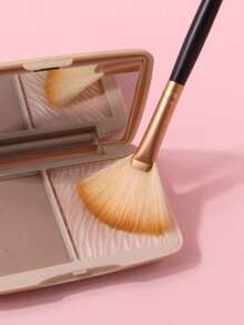 1pc/4pcs Bestselling Multi-Functional Fan Brush, High Quality Soft Hair Powder Brush, Highlighter Brush, Evenly Picks Up Powder Without Fallout, Makeup Brush Beauty Tool - Multicolor - View 6