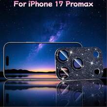 Pelindung Lensa Kamera Mewah Mengkilap, Cocok untuk iPhone 17 Pro Max/17 Pro/17 Air/17, Pelindung Layar Kamera Kaca Tempered, Desain Satu Bagian dengan Penempatan, Bantalan Pelindung Lensa, Pemasangan Mudah, Perlindungan Dekoratif, Kualitas Gambar Definisi Tinggi, Anti Jatuh, Anti Gores, Kaca Tempered 9H, Daya Rekat Kuat, Hadiah Ideal untuk Keluarga dan Teman - MultiWarna - View 15