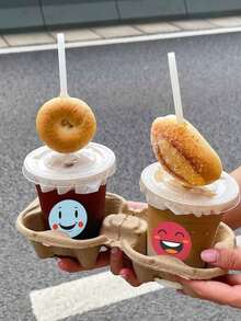 500pcs/Roll Cute Cartoon Smiling Face Stickers, Reward & Encouragement Stickers, Gift Envelope Seals, Waterproof PVC Stickers, School Supplies, Back To School - Multicolor - View 7