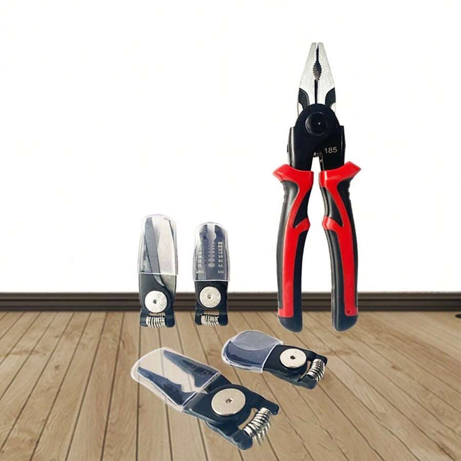 PINZAS PARA CABLES - A-Rojo y negro - Ver 1