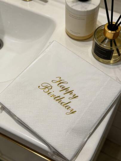 50/20/1 pezzi Tovaglioli monouso per feste di compleanno, tovaglioli da 10* 10 pollici, stoviglie monouso per compleanni, tovagliette, sottobicchieri per famiglia, San Valentino, decorazione matrimonio, necessità di cucina ristorante, decorazione festa festival