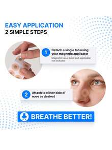 120/90/60/10pcs Set, This 3-In-1 Device Includes Magnetic Nose Strips, External Nose Strips, And Inhalation Nose Strips. Suitable For Men And Women, Great For Sports, Home, Travel And Business. A Perfect Gift For Family, Friends And Loved Ones. (Note: This Set Does Not Include A Nose Clip.) - 彩色 - 查看 5