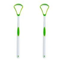 3片/5片/10片装舌苔清洁器，旨在有效去除舌头表面的细菌、食物残渣和引起异味的物质。如对比图所示，它可以将脏兮兮的舌头清洁得干净健康，显著改善口腔卫生，减少口臭。 - 彩色 - 查看 33