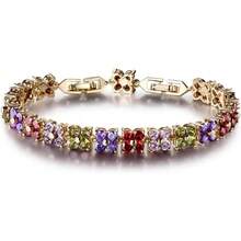 Exquisite High-End Niche Design Bracelet, Fashionable New Tennis Chain, Suitable As A Gift For Girlfriend, Friend Or Mother, Wholesale Supply - White - View 8