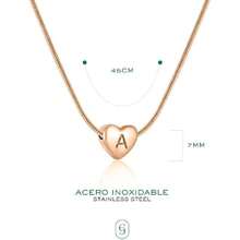 ® Women's Necklaces, Stainless Steel Initial Necklace For Everyday Wear. Durable And Elegant Women's Chains. Ideal Gifts And Jewelry For Women For Birthdays And Weddings. Jewelry, Gift, 42562957 - 象牙色 - 查看 2