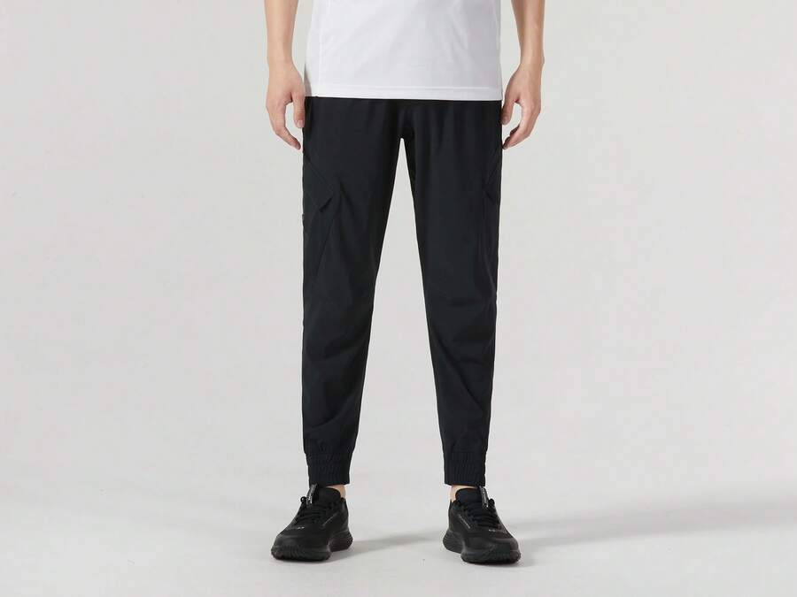 Under Armour Quần thể thao nam Project Rock By Dwayne Johnson Unstoppable Casual Sports Pants 1373572-002 - màu đen - Xem 1
