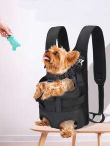 VITAMKAN Ba lô thoáng khí cho thú cưng, túi đựng chó xách tay, túi đeo ngực khi dắt chó đi dạo - Nhiều màu - Xem 1