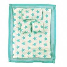 5pcs/Set 1st/2nd Generation Blind Box Figures, Plush Toys, Accessories, Handmade Bedding Set (Bedsheet, Duvet Cover, Pillow) - Multicolor - View 6