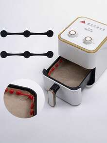 Magnetic Silicone Clips For Air Fryers (3 Or 6 Packs) Are Used To Secure Baking Paper In Air Fryers And Safely Lock The Disposable Liners To Prevent The Paper From Burning. - Multicolor - View 7