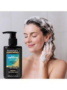 200毫升丝滑柔顺洗发水，蕴含摩洛哥坚果油、角蛋白、大米精华、生姜提取物，以及摩洛哥坚果油混合护发素，丝滑柔顺护发素深层滋润，抚平毛躁和飞翘，令秀发柔软顺滑。 - 1瓶洗髮精 - 查看 5