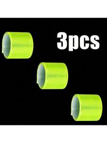 9pcs/3pcs Bicycle Handle Reflective Strap, Suitable For Night Riding, Jogging, Walking Pets, Compatible With Mountain/Road/City Bikes - Multicolor - View 6