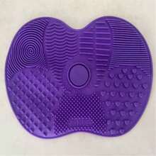 1个硅胶化妆刷清洁垫 - 更好地清洁您的化妆工具。采用耐用、可重复使用且便携的硅胶材质，带有吸盘，边缘光滑。苹果形硅胶化妆刷清洁垫不会损坏您的化妆刷或其他化妆工具。 - A - 查看 17