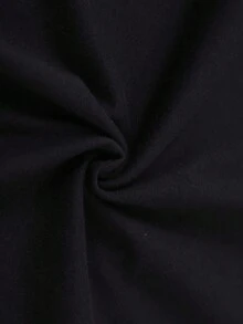 -Shirt Featuring A Playful Space Man With Ripple XRP And Cryptocurrency Themes - Black - View 3