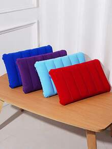 1 pezzo Cuscino quadrato gonfiabile convertibile per supporto di collo/vita, per campeggio all'aperto, leggero e portatile per escursioni, durevole e impermeabile, disponibile in più colori, ottimo regalo per la Festa della Mamma/del Papà - Multicolore - Visualizzare 6