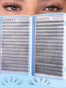 640/544 piezas Pestañas postizas individuales, Libro de pestañas, Pestañas postizas en racimo, Extensión de pestañas DIY, Pestañas postizas en racimo, Pestañas postizas individuales, Pestañas postizas - D - Ver 11