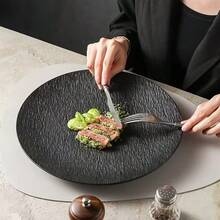 Bộ 2 đĩa sứ nứt cao cấp dùng trong gia đình, đĩa tráng miệng, đĩa ăn nhẹ, bộ đồ ăn, đĩa nhựa, khay phục vụ, đồ dùng nhà bếp, đĩa tiệc, đĩa dã ngoại. - Nhiều màu - Xem 9