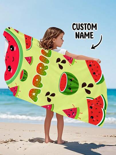 Khăn tắm biển trẻ em cá nhân hóa, món quà sinh nhật mùa hè hoàn hảo, phù hợp cho nhiều dịp hè. Khăn tắm biển và phụ kiện có thể tùy chỉnh, thích hợp cho bãi biển, hồ bơi, du lịch, cắm trại, yoga và các hoạt động khác.