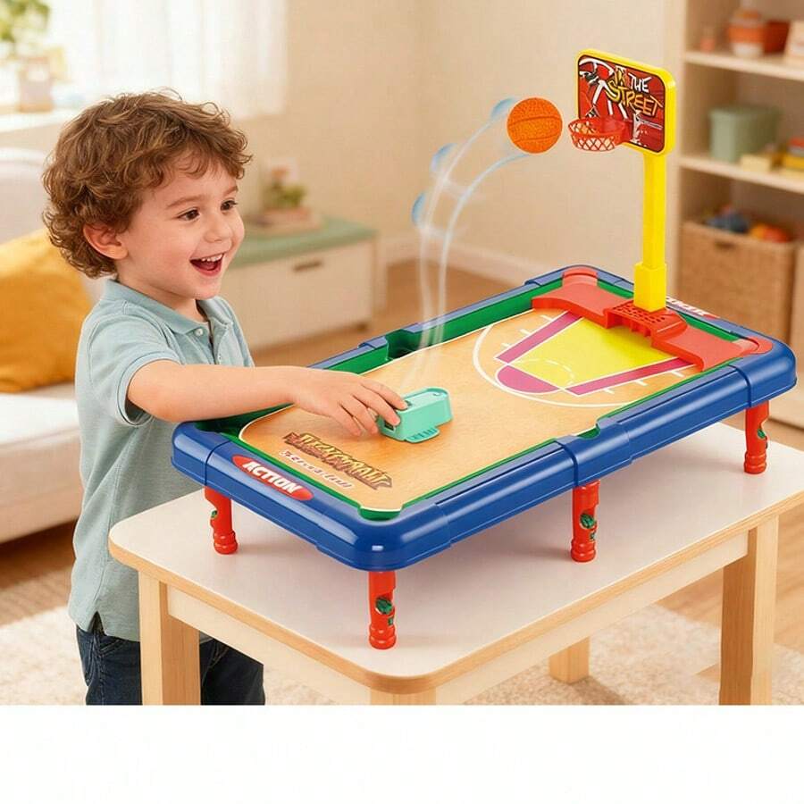 Mini Children's Toy Pool Table, Small Billiard Table, Educational Tabletop Game, Parent-Child Interactive Toy, Develops Thinking And Hands-On Ability