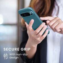 Compatible Case For Pixel 9 Pro - Ultra-Thin TPU Case With Raised Edges - Metallic Blue, 42500032 - 藕粉色 - 查看 6