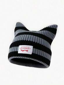 1pc Unisex Animal Casual Party Cute Street Acrylic Knit Hat, Suitable For All Seasons,Summer,Beach,Holiday - Multicolor - View 16
