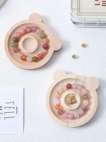 Jewelry Display Stand, Jewelry Storage Tray, Jewelry Rack, Bracelet Display Stand, Bracelet Storage Dish, Wooden Jewelry & Bracelet Display Stand, Bracelet And Small Accessories Jewelry Display Stand