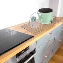 meekoo 8 estantes de refrigeración para hornear galletas de 16 x 10 pulgadas rejilla antiadherente para hornear y enfriar para cocinar asar asar asar asar secar horno y lavaplatos - como en la foto - Ver 7